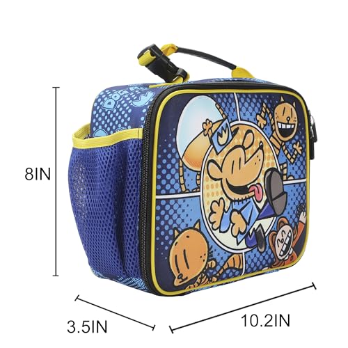 Dog Man In Action Insulated Lunch Kit (Dog Man In Action)