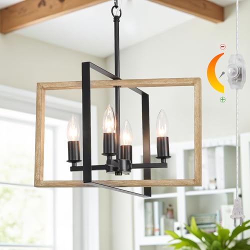 Plug in Crystal Chandelier