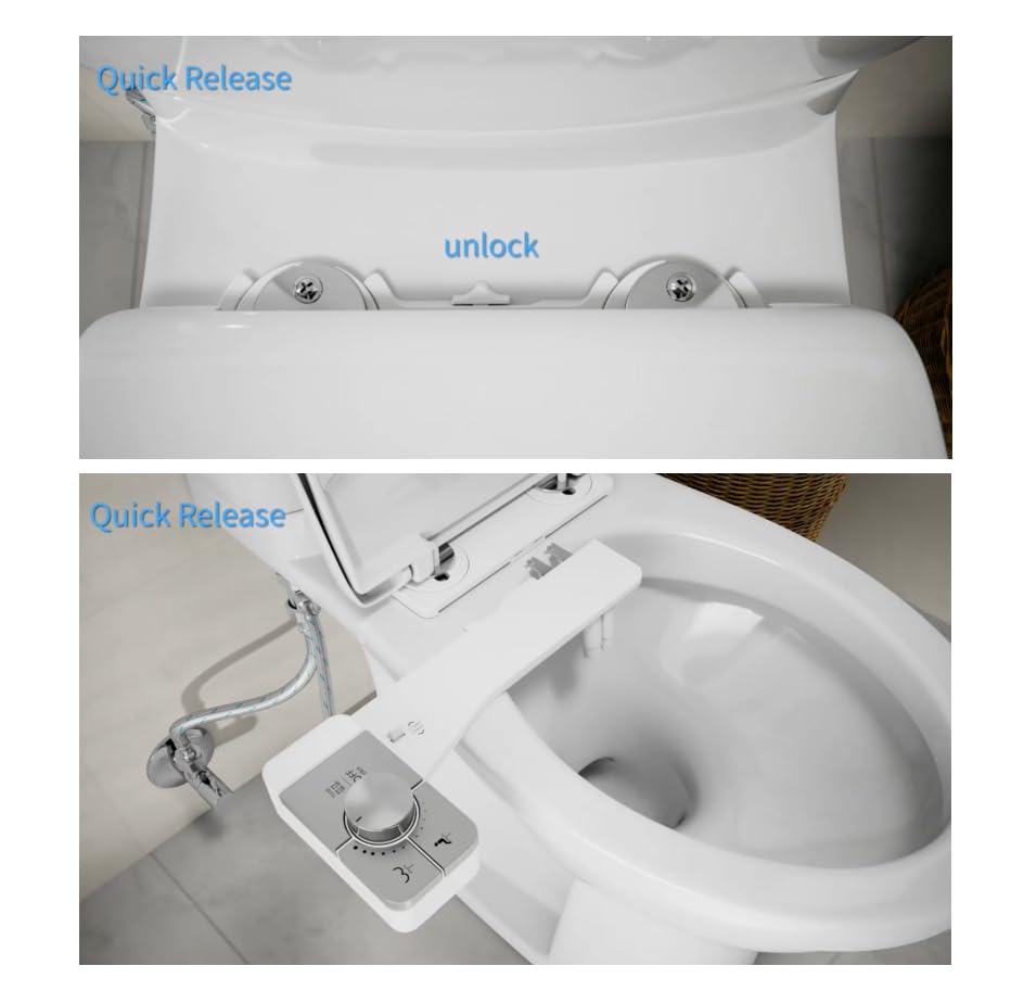 Bidet Attachment for Toilet Seat