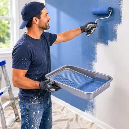 Paint Tray with Liners 9 Inch 11pcs