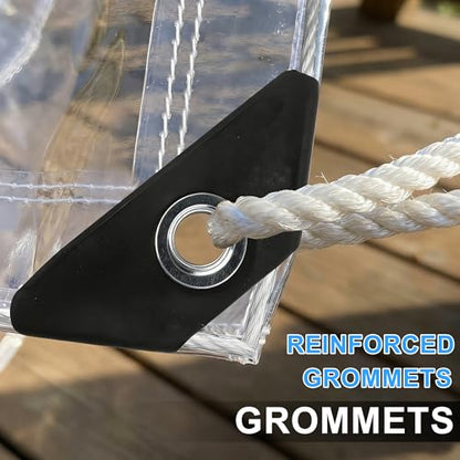 Tarp Heavy Duty 240GSM Transparent PVC Tarpaulin