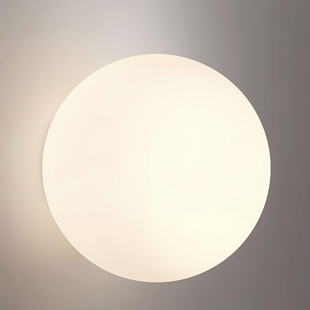 Modern Round Ceiling and Wall Fixture for Hallway Entryway Bedroom Bedside Living Room (Silver 5.5")