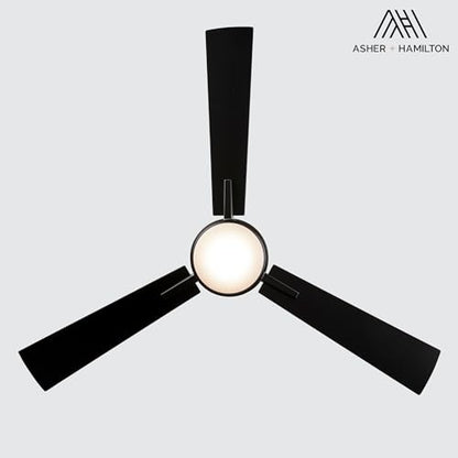 Asher Hamilton Vero 52 Inch Low Profile Indoor Ceiling Fan