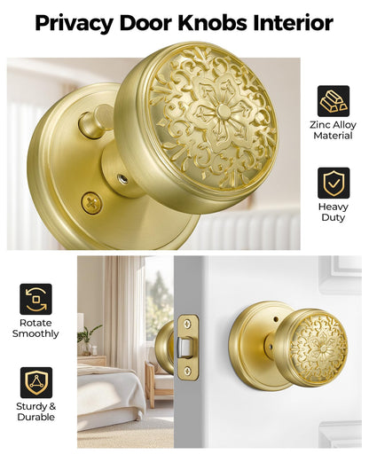 Gold Door Knobs (Gold)