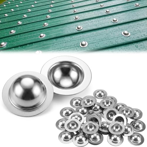 50 Pcs Metal Roof Screw Caps