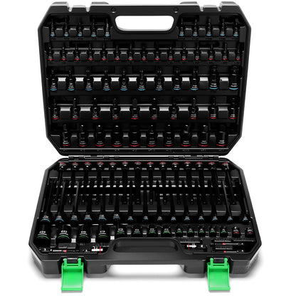 105PCS Master Allen and Torx Bit Socket Set (Hex/Tamper Proof Torx/E-torx Bit Socket)