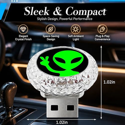USB LED Car Interior Atmosphere Lamp