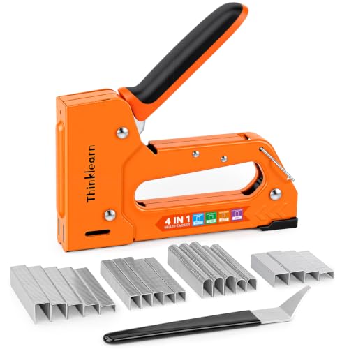 4-in-1 Heavy Duty Upholstery Staple Gun with 4000 Staples