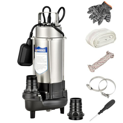 1HP Submersible Sewage Grinder Pump