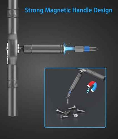 24 in 1 Magnetic Ratchet Screwdriver Set