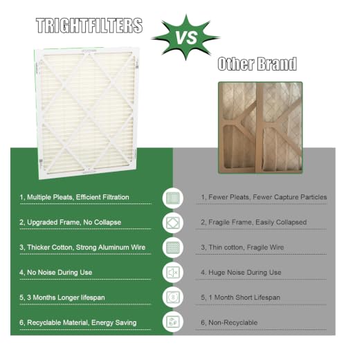 20x25x1 Air Filter 4 Pack