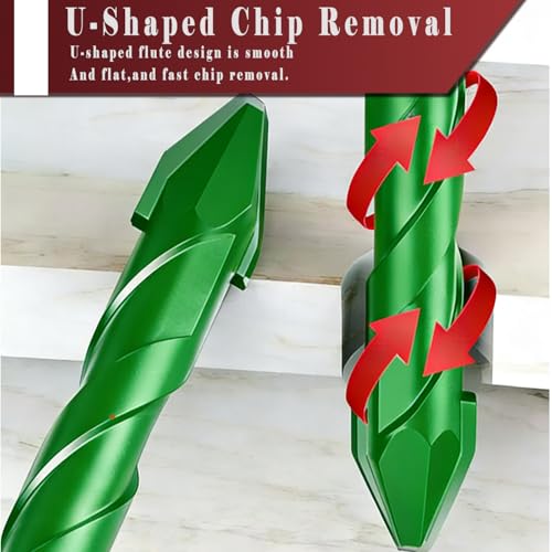 10PC Green Upgraded Concrete Drill Bit