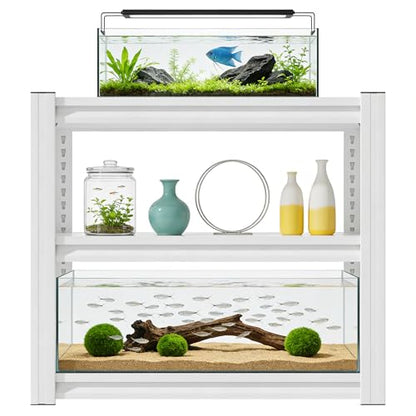 3 Tier Garage Shelving Heavy Duty (White)
