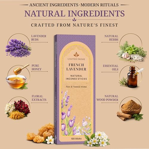 Pure Lavender Incense Sticks (Lavender)