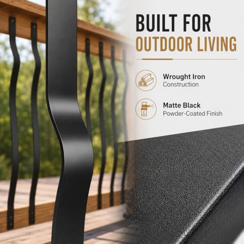 60 Pack Metal Deck Balusters (32.25 IN)