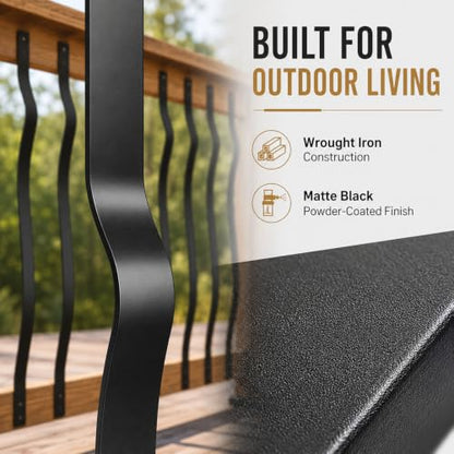 60 Pack Metal Deck Balusters (32.25 IN)