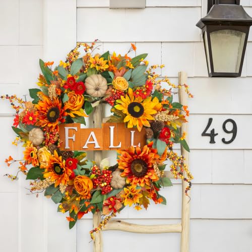 Fall Wreaths for Front Door