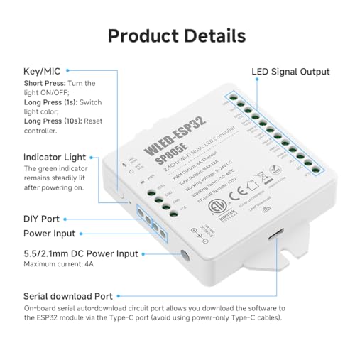 SP805E WLED Controllers Kit