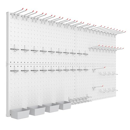 Garage Tools Organizer Boards Kit with Hooks