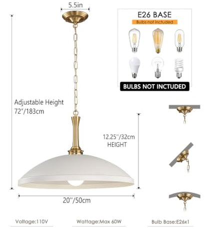 1 Light Pendant Light Fixture