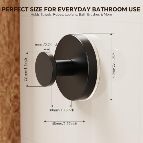 Suction Cup Hooks for Shower