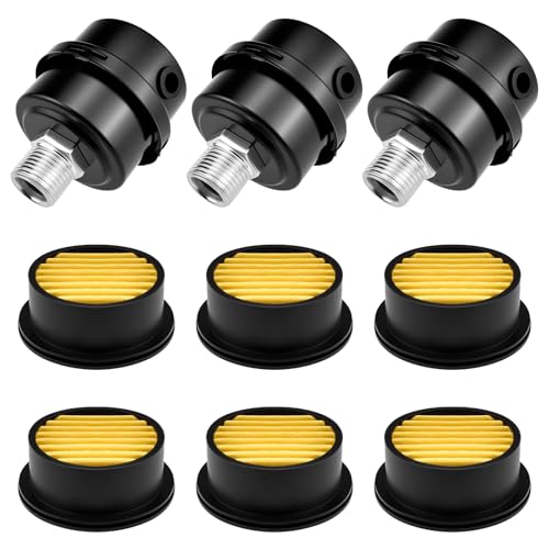 Thread Air Compressor Silencer with Filter Elements