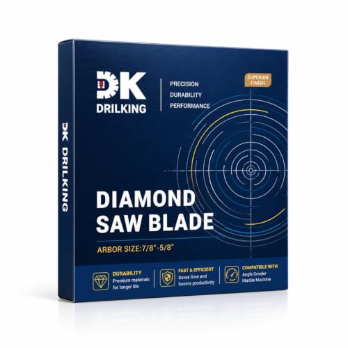 4-1/2 inch Diamond Multi-Purpose Saw Blades for Angle Grinder Discs for Cutting Marble Quartz Stone Tile Metal Plastic Concrete Granite (3, 115mm)