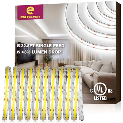 12V Long Run COB LED Light Strip