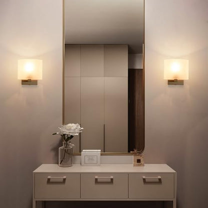 Modern Acrylic Shade Wall Light Fixture