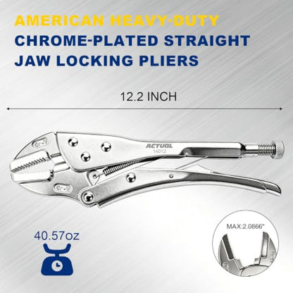 Curved Jaw Locking Pliers 12 (12-Inch)
