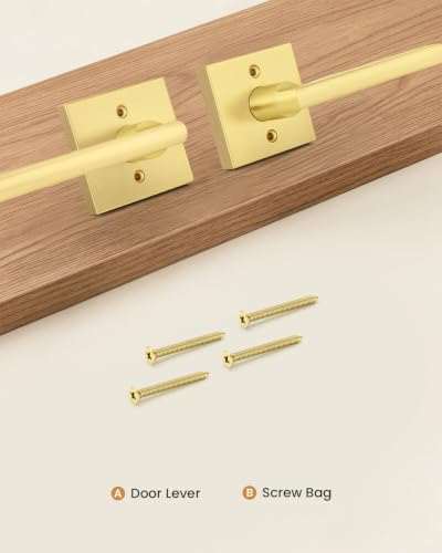 Square Interior Door Handles