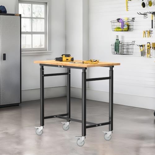 Workbench with Wheels