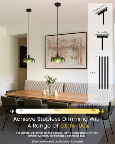 Glass Pendant Lights Kitchen Island