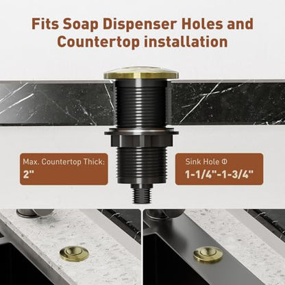 Garbage Disposal Air Switch Kit Dual Outlet