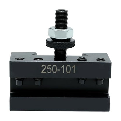 R) AXA Quick Change Turning Facing Lathe Tool Post Holder with 1/2" Slot 0250-0101 (AXA,1/2")