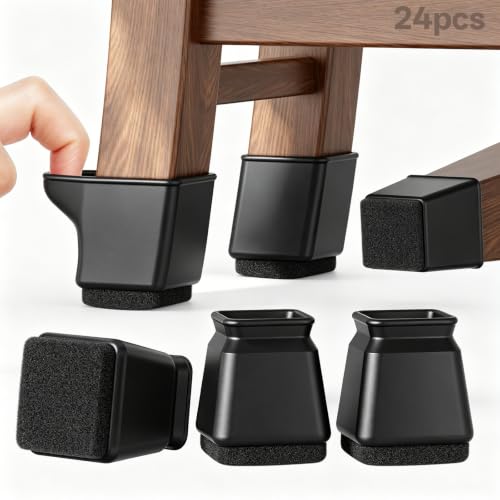Chair Leg Floor Protectors for Hardwood Floors and Tile Floors Upgraded Arc
