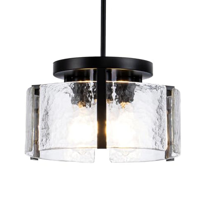 Drum Glass Chandelier