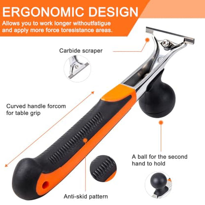 Premium Ergonomic Tungsten Carbide Scraper