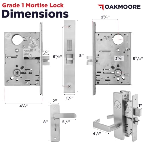 Mortise Lock Set Interior Door