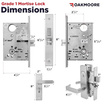 Mortise Lock Set Interior Door