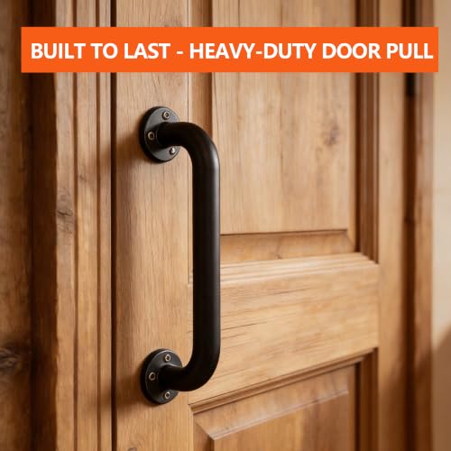 12 Inch Industrial Pipe Handrail Wall Mount Grab Bar for Stairs
