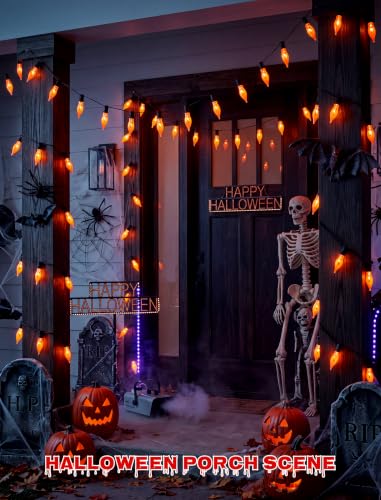 Halloween Flame String Lights Collection