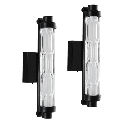 Wall Sconces Set of Two (Black / 16-Inch-2Pack)