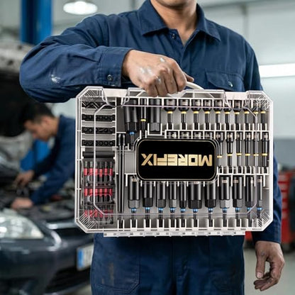 86PC Impact Driver Bit and Socket Set with CR