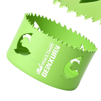 3 Inch(76mm) Hole Saw, 1PC HSS Bi-Metal Hole Saw Kit with Shark Tooth Hole Cutter for Wood,Drywall, PVC Boards and Thin Metal (1 PCS 3")