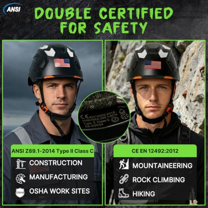 Type 2 Hard Hat with Chin Strap
