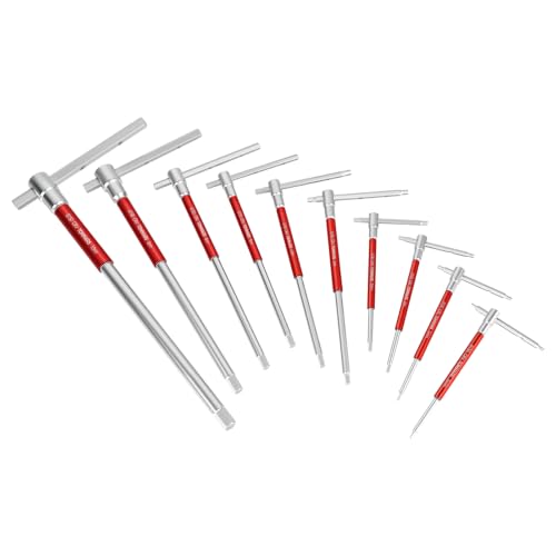 Sliding T Handle Allen Wrench Set
