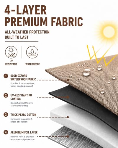 5 Layers Outdoor AC Line Insulation Pipe Cover