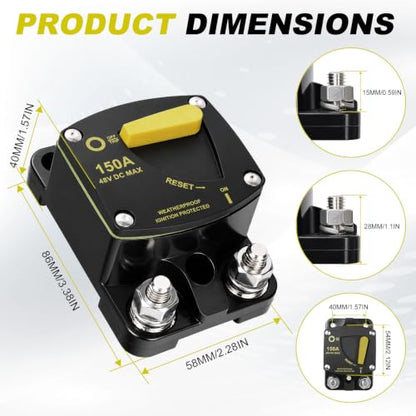 Circuit Breaker DC 12V