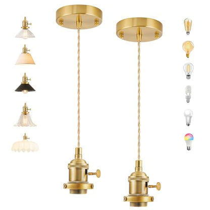 Vintage Pendant Lights Kitchen Island